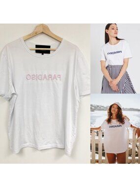 Paper London Paradiso short sleeve T-Shirt Sz L